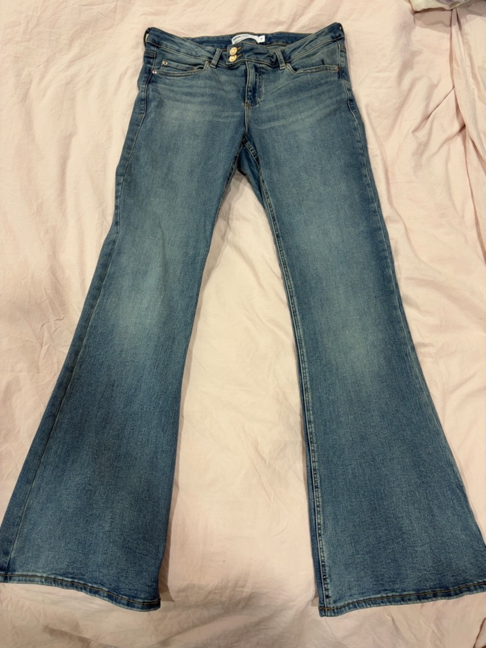 Garage Women's Faded Blue Bootcut Jeans